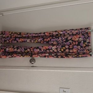 Stieglitz Tiana Leggings 40 Flared Pants Colorful 70s High Waist Flowers